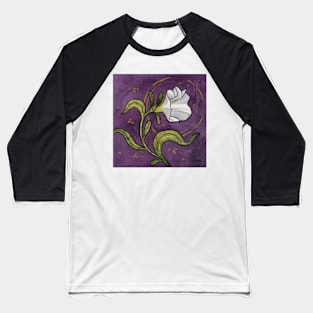 White Petunia - full painting Baseball T-Shirt